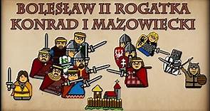 Historia Na Szybko - Bolesław II Rogatka, Konrad I Mazowiecki (Historia Polski #37) (1241-1243)