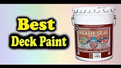 Best Deck Paint Consumer Reports