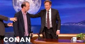 Conan Thanks Writer Brian McCann On His Last Day | CONAN on TBS
