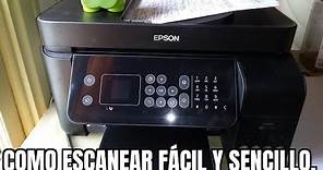 Epson L5190 Como escanear facil y sencillo
