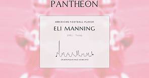 Eli Manning Biography - American football player (born 1981)