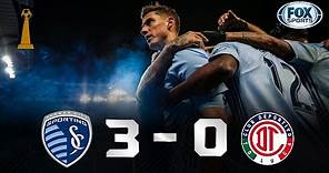 Sporting KC - Toluca [3-0] | GOLES | Octavos (Ida) | CONCACAF Liga de Campeones