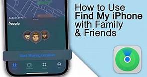 How to Use Find My iPhone with Family or Friends! [2024]