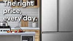 Shop Hisense refrigerators now. | The right refrigerator from Hisense at the right price. Find them exclusively at Lowe's today. | By Lowe's Home Improvement