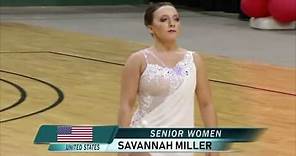 Baton Twirling - Savannah Miller - 2018 World Silver Medalist
