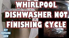 How to Fix #Whirlpool #Dishwasher Stopping at Rinse Cycle | Model GU1200XTLS0