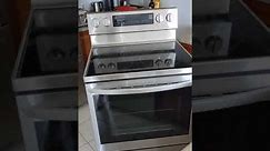 LG ThinQ Electric Range Oven with Airfry Model: LREL6325F First Impressions