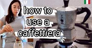 Come usare una "caffettiera" per il caffè a casa (moka italiana) (subs)