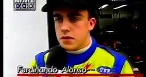 Está arrasando en redes: la frase de genio de Alonso con 18 años tras probar por primera vez un F1