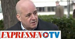 Fredrik Reinfeldt om otryggheten i Sverige