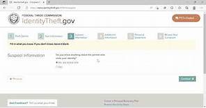 HOW TO FILE A IDENTITY THEFT REPORT