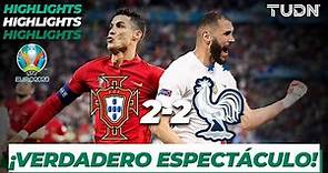 Highlights | Portugal 2-2 Francia | UEFA Euro 2020 | Grupo F-J3 | TUDN