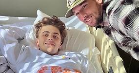 Former LSU baseball star visits Liam Dunn in hospital