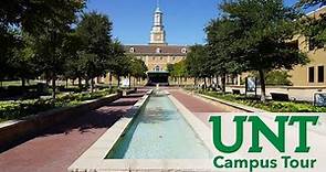 UNT Campus Tour (University of North Texas, in Denton, TX)