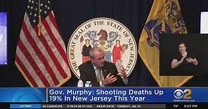 Gov. Murphy: Shooting Deaths Up 19% In New Jersey This Year