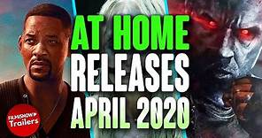 HOME RELEASE MOVIES APRIL 2020 | DIGITAL/DVD/BLURAY