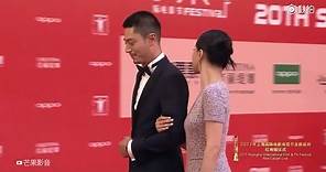 Wallace Huo walks the red carpet with Zhou Xun and Director Ann Hui