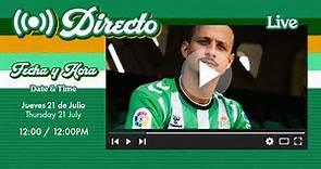 🚨 DIRECTO | Presentación de Luiz Felipe como nuevo jugador del Real Betis Balompié ⚽💚