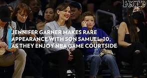 Jennifer Garner Makes Rare Appearance with Son Samuel, 10, as They Enjoy NBA Game Courtside