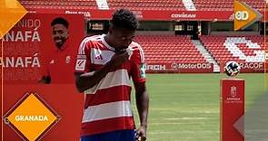 Presentación de Wilson Manafá como nuevo futbolista del Granada CF