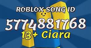 13+ Ciara Roblox Song IDs/Codes