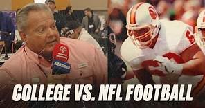 Randy Grimes Explains the Biggest Difference Between NFL & College Football