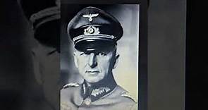 El Brillante General Alemán Erich von Manstein.