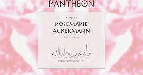 Rosemarie Ackermann Biography - German former high jumper