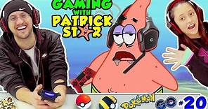 GAMING w/ PATRICK STAR! FUNNIEST FGTEEV VIDEO! Pokemon Go Jokes #20 Gen1 Pokedex Spongebob Style