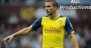 Lukas Podolski's 31 goals for Arsenal FC