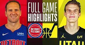 PISTONS at JAZZ | FULL GAME HIGHLIGHTS | January 3, 2024