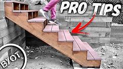 HOW TO BUILD STAIRS // EXTERIOR STEPS