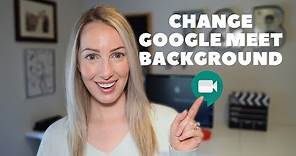 How to Change Background in Google Meet | Google Meet Features