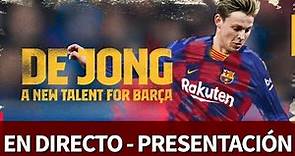 Presentación de DE JONG con el BARCELONA en DIRECTO | Diario AS