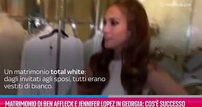 Jennifer Lopez racconta i dettagli del matrimonio con Ben Affleck