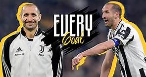 Every Giorgio Chiellini GOAL with Juventus | The Ultimate defender
