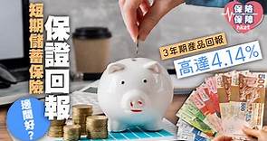 【高息儲蓄】短期港元儲蓄保險邊間好？3年期保證回報4.14%  - 香港經濟日報 - 理財 - 博客