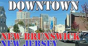 New Brunswick - New Jersey - 4K Downtown Drive