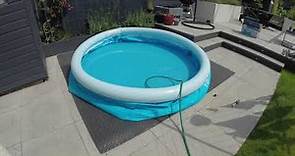 How to setup Bestway Fast Set/Intex 8ft/10ft paddling pool. Unboxing. Summer fun. Please subscribe😀