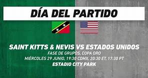 Saint Kitts & Nevis vs Estados Unidos, frente a frente: Futbol
