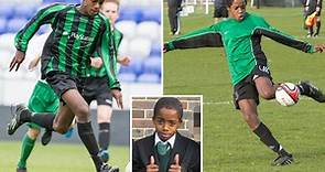 Ryan Sessegnon stars for Coombe Boys’ School in the ESFA Under 15 PlayStation Open Schools’ Cup Final