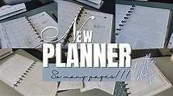 New Planner in the Shop! So Many Pages to Create Your Own Planner!