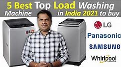 Best Top load washing machine 2021 in India| best washing machine 2021