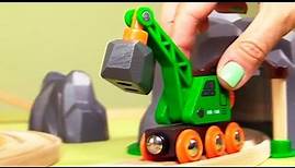 Kinderfilm - Spielzeug aus Holz - Der Bahnhof - Brio toys