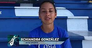 Schiandra Gonzalez y Sharloth Jiménez Suva Sports ante Sporting
