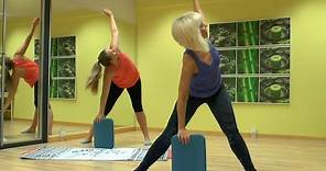 Pilates 40 min. mit dem Balance Pad. Workout with Balance Board.