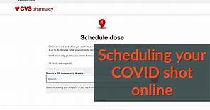 How to schedule COVID 19 vaccine online with CVS
