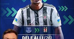 Official! Dele Alli joins @besiktasjk 🤯🇹🇷 #besiktas #dele #delealli #alli #premierleague #epl #everton #football #futebol #transfermarkt