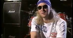 def leppard - MTV news - joe on mick ronson memorial concert 1994