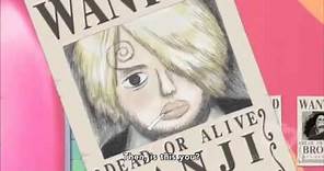 One Piece funny scene - Sanji admits his wanted poster to Ivankov